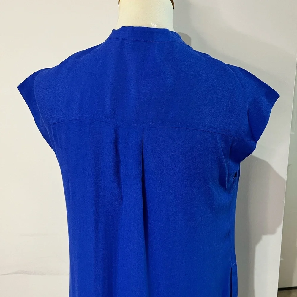 J.crew Bright Ocean Easy Tunic Dress